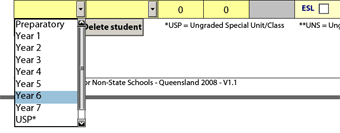Drop-down lists